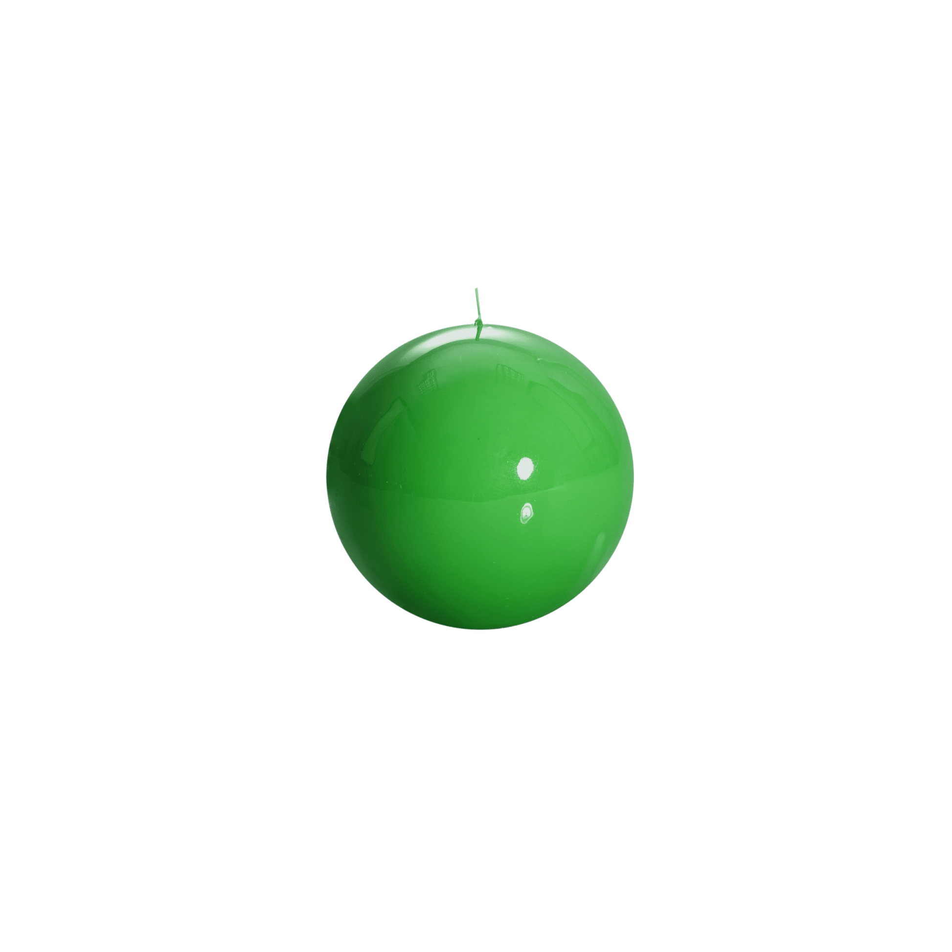 Meloria Ball Candle in Green - Medium - Hosted by Kelly Gaudreau