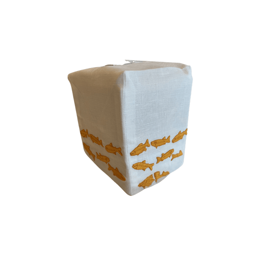 Minnows Tissue Box Cover - Hosted by Kelly Gaudreau