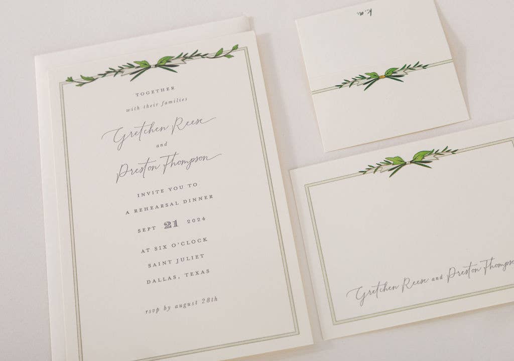 Morgan Place Cards - Hosted by Kelly Gaudreau