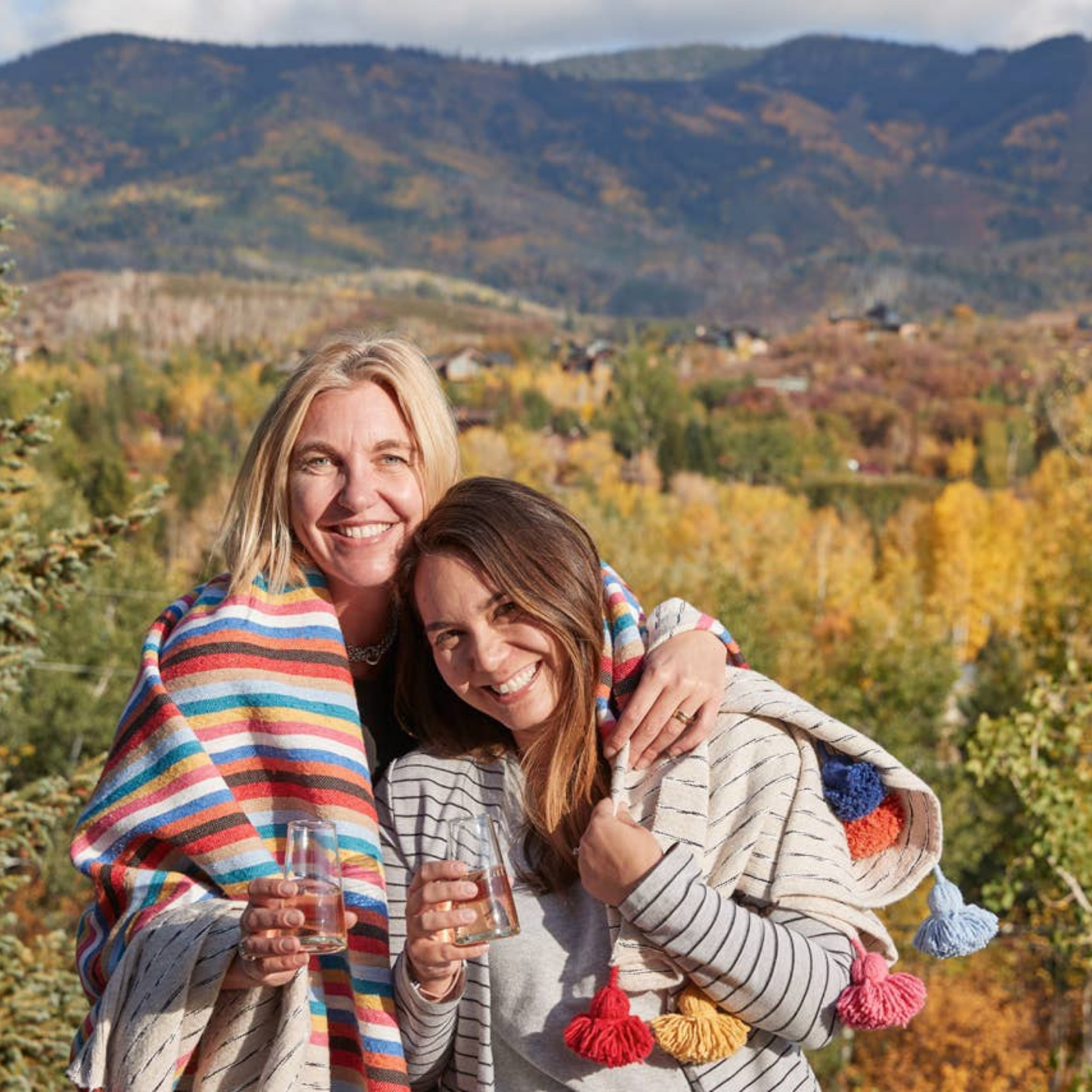 Moroccan Tassel Blanket - Multicolor - Hosted by Kelly Gaudreau