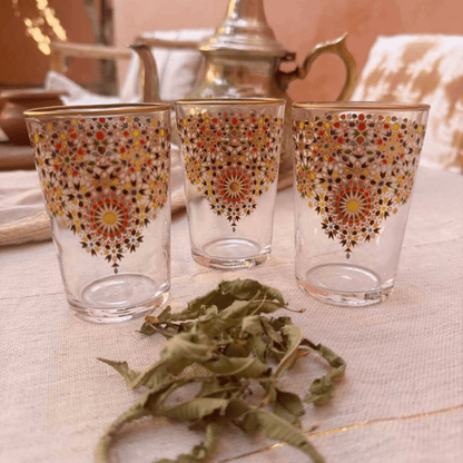 Mosaic Tea Glasses - Set of 6 - Hosted by Kelly Gaudreau