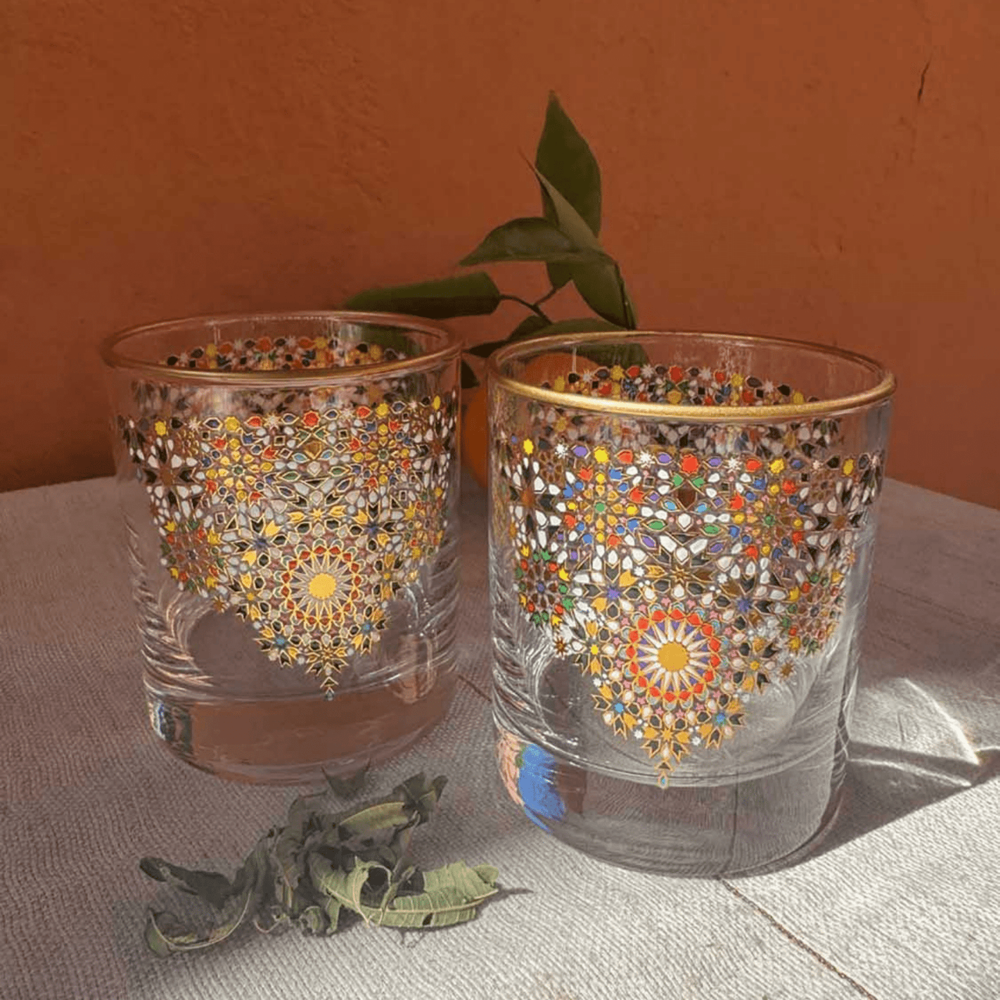 Mosaic Tumbler Glasses - Set of 6 - Hosted by Kelly Gaudreau