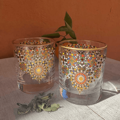 Mosaic Tumbler Glasses - Set of 6 - Hosted by Kelly Gaudreau