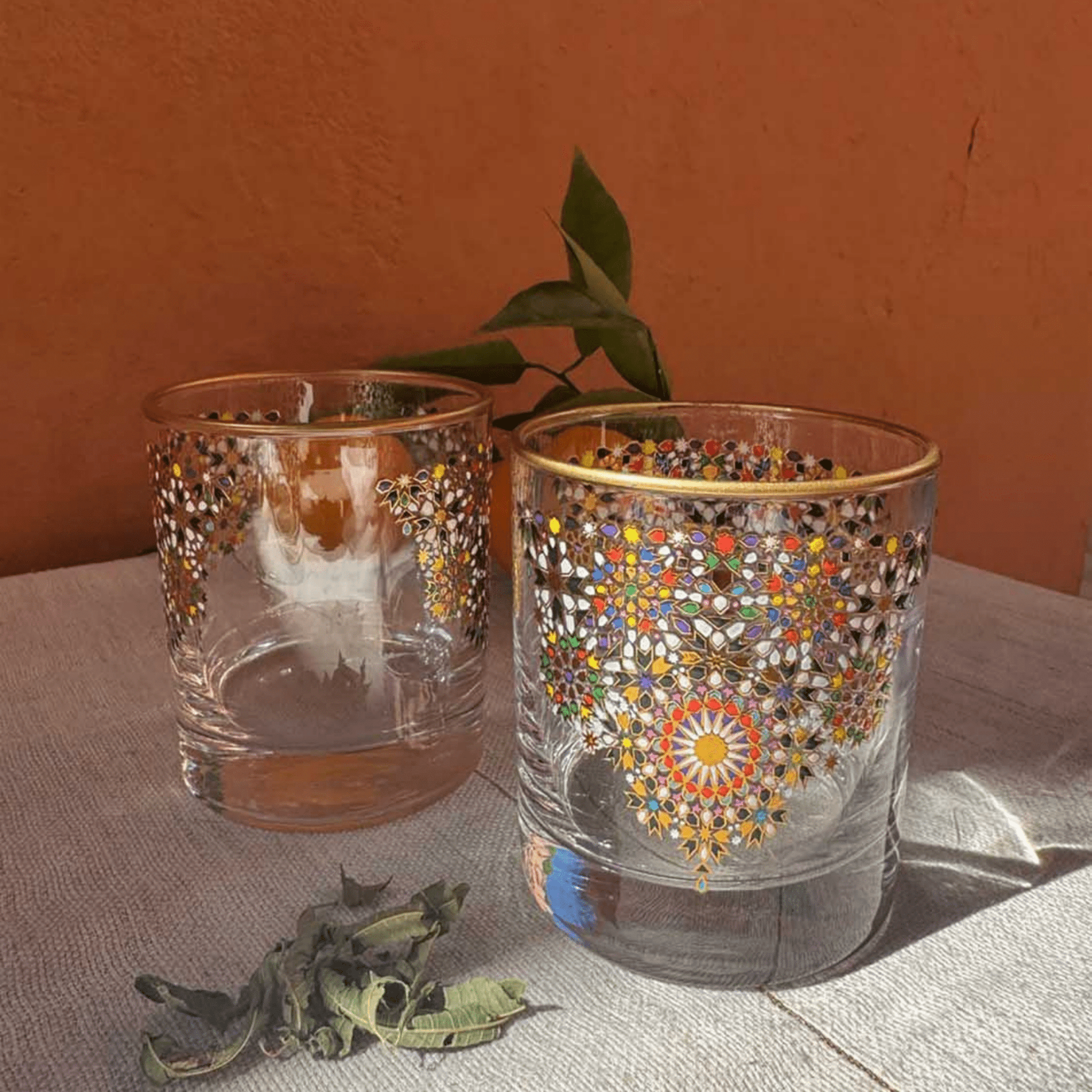 Mosaic Tumbler Glasses - Set of 6 - Hosted by Kelly Gaudreau