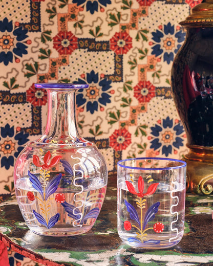 Murano Bucaneve Hand - Painted Bedside Set - Hosted by Kelly Gaudreau