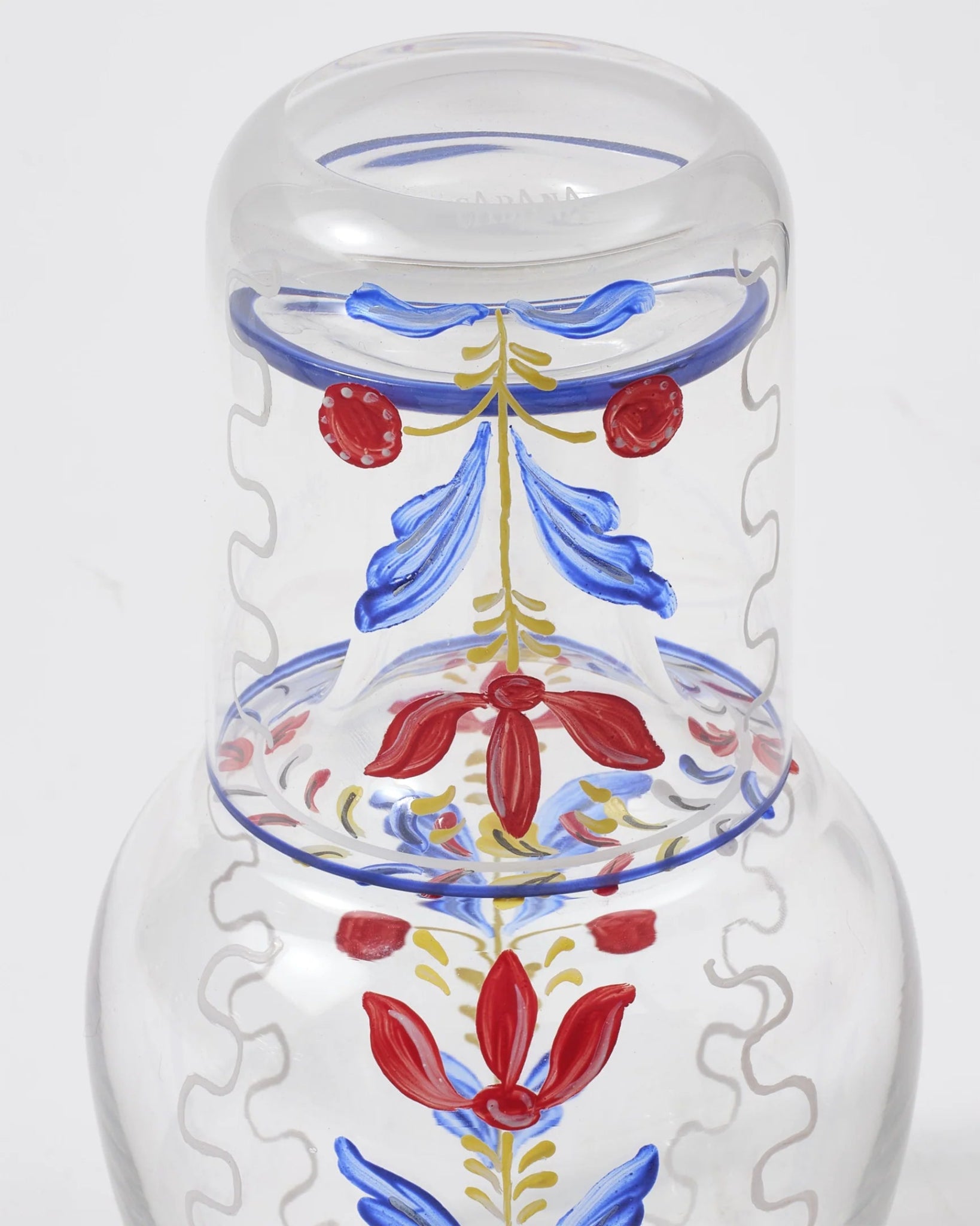 Murano Bucaneve Hand - Painted Bedside Set - Hosted by Kelly Gaudreau