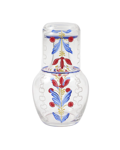 Murano Bucaneve Hand - Painted Bedside Set - Hosted by Kelly Gaudreau