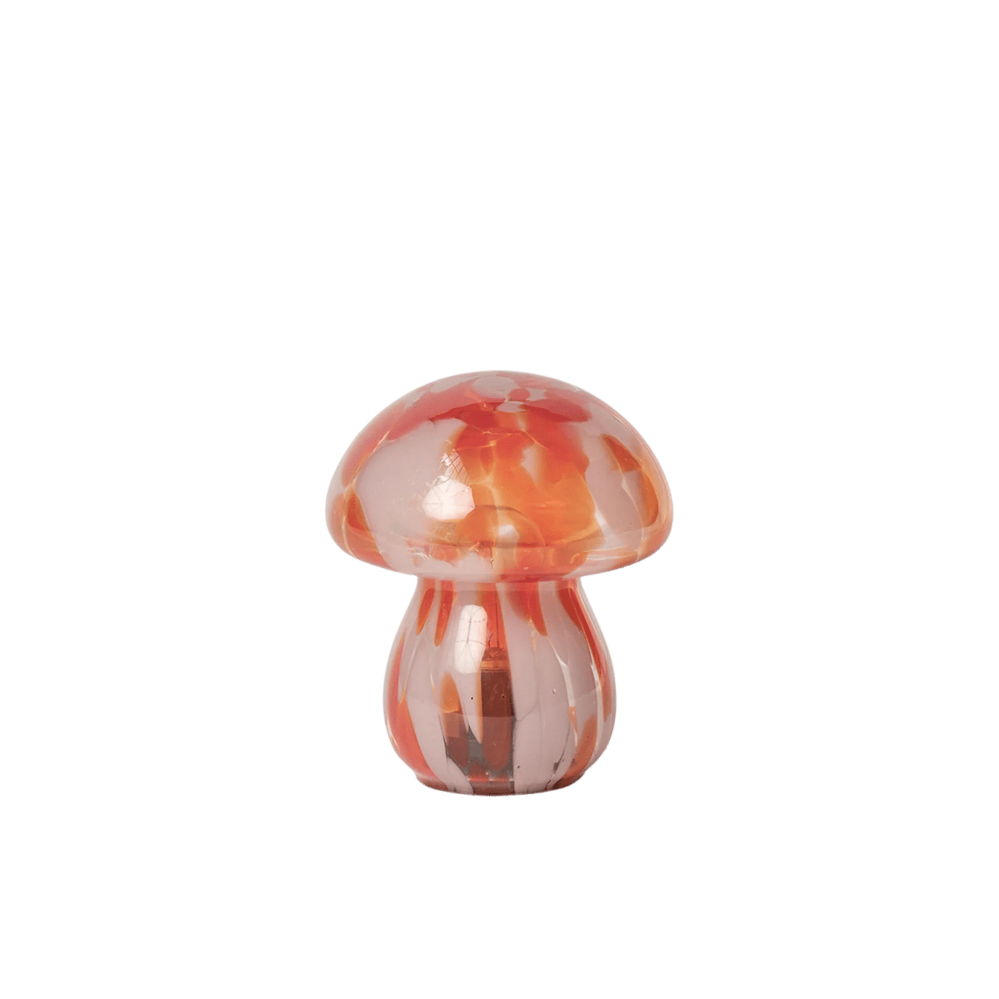 Mushroom Portable LED Table Lamp in Coral - Hosted by Kelly Gaudreau