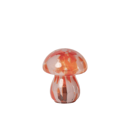 Mushroom Portable LED Table Lamp in Coral - Hosted by Kelly Gaudreau