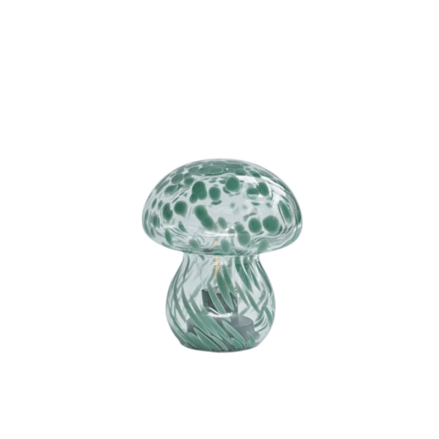 Mushroom Portable LED Table Lamp in Forest Green - Hosted by Kelly Gaudreau