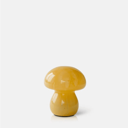 Mushroom Portable LED Table Lamp in Mango - Hosted by Kelly Gaudreau