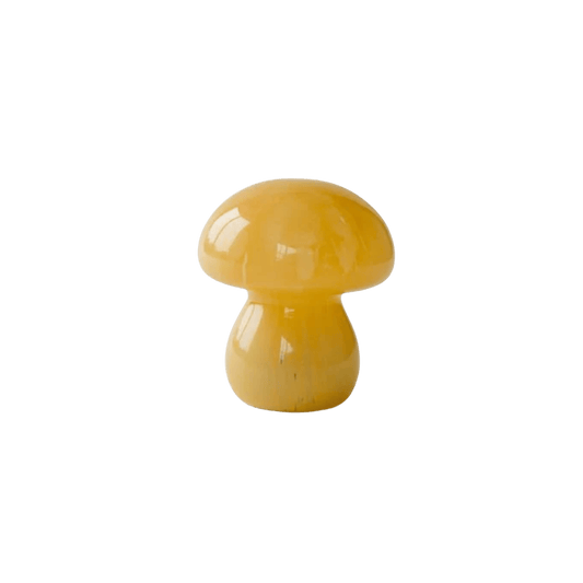 Mushroom Portable LED Table Lamp in Mango - Hosted by Kelly Gaudreau