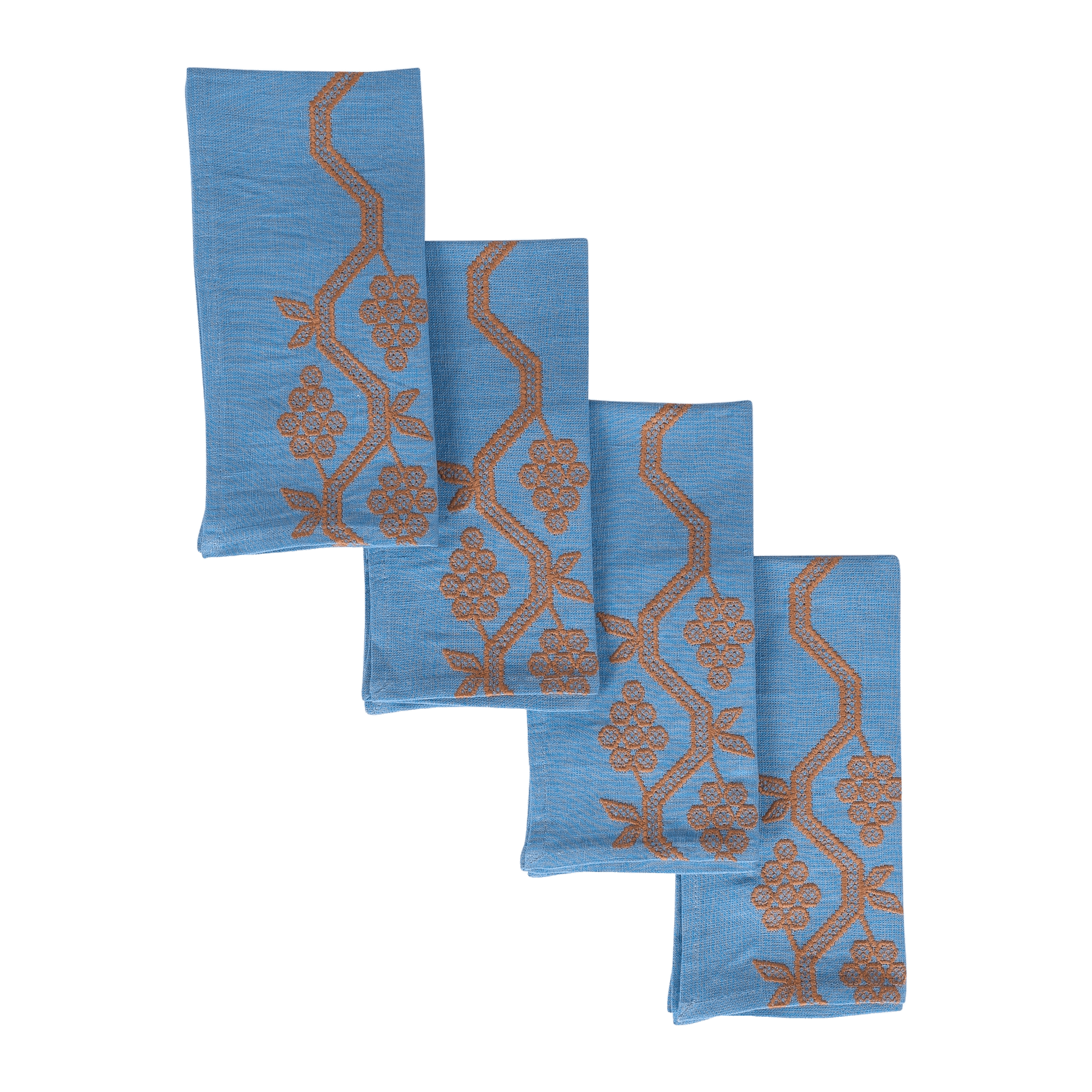 Napa Napkins (Blue) (set of 4) - Hosted by Kelly Gaudreau