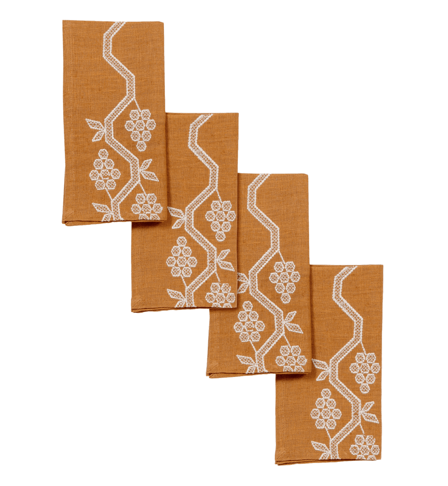 Napa Napkins (Cognac) (set of 4) - Hosted by Kelly Gaudreau
