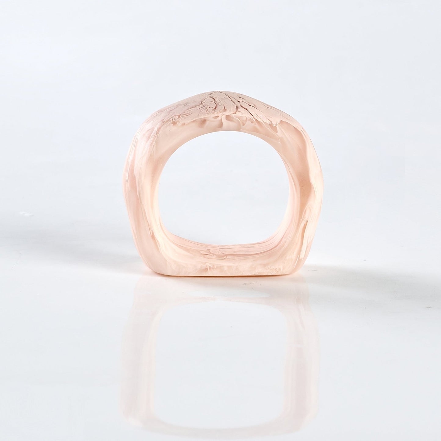 Napkin Ring in Blush Swirl - Set of 2 - Hosted by Kelly Gaudreau