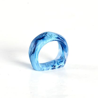 Napkin Ring in Denim Swirl - Set of 2 - Hosted by Kelly Gaudreau