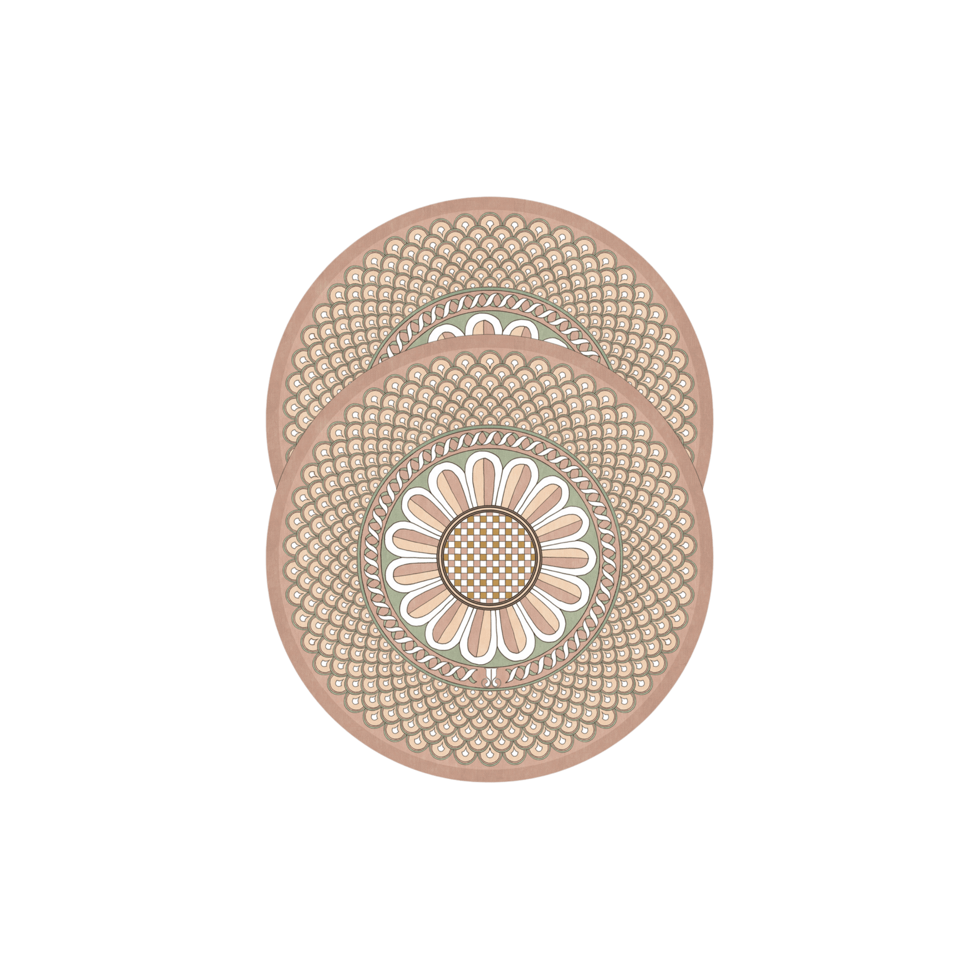 Napoli Hardback Placemats - Set of 2 - Hosted by Kelly Gaudreau