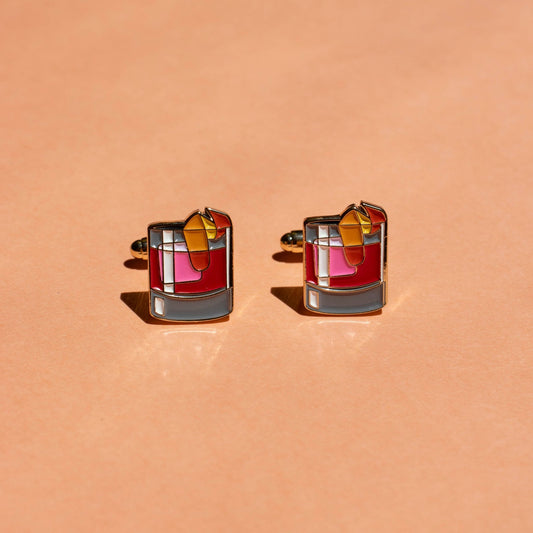 Negroni Cufflinks - Hosted by Kelly Gaudreau