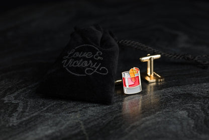 Negroni Cufflinks - Hosted by Kelly Gaudreau