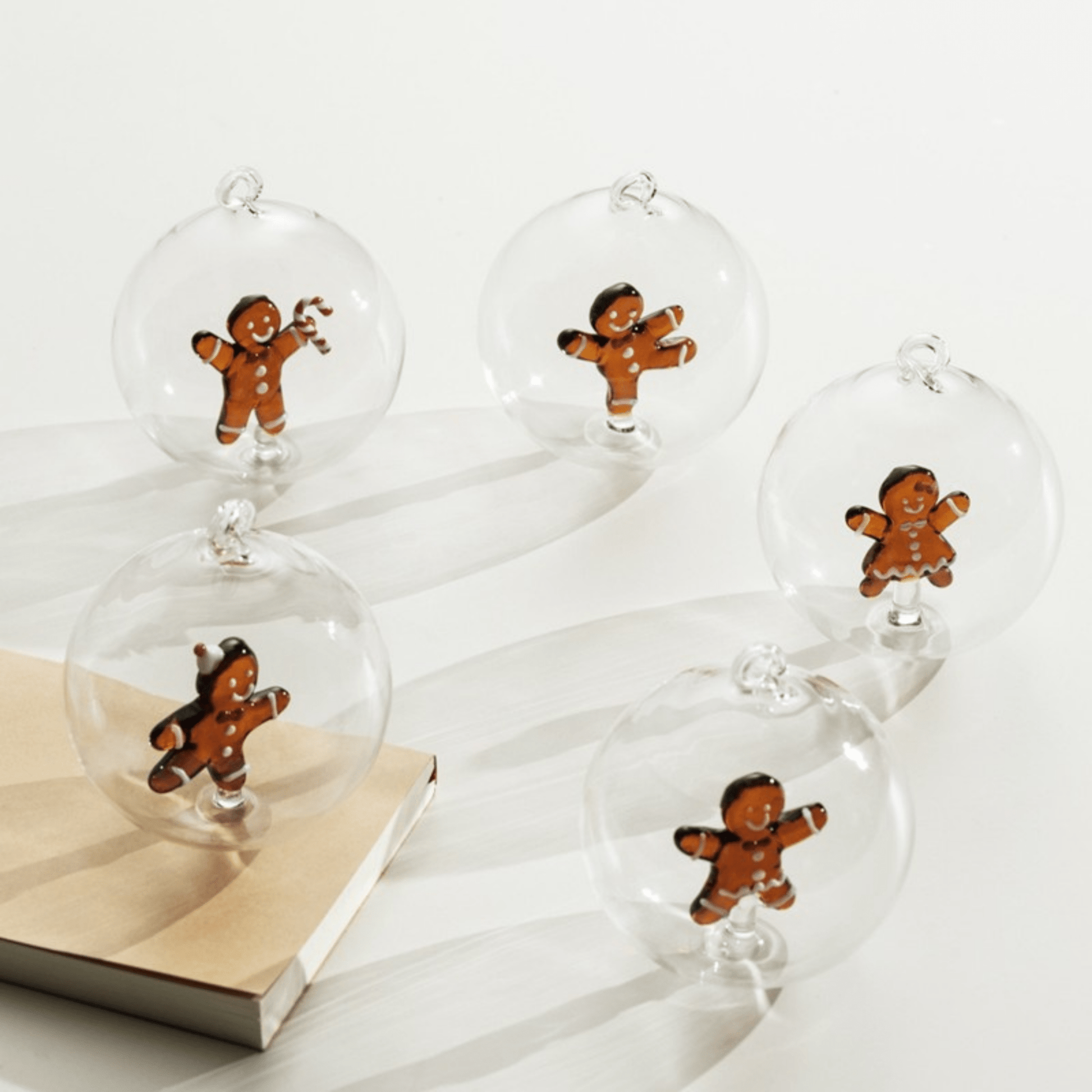 Nutcracker Mr Gingerbread Ball Ornament - Hosted by Kelly Gaudreau