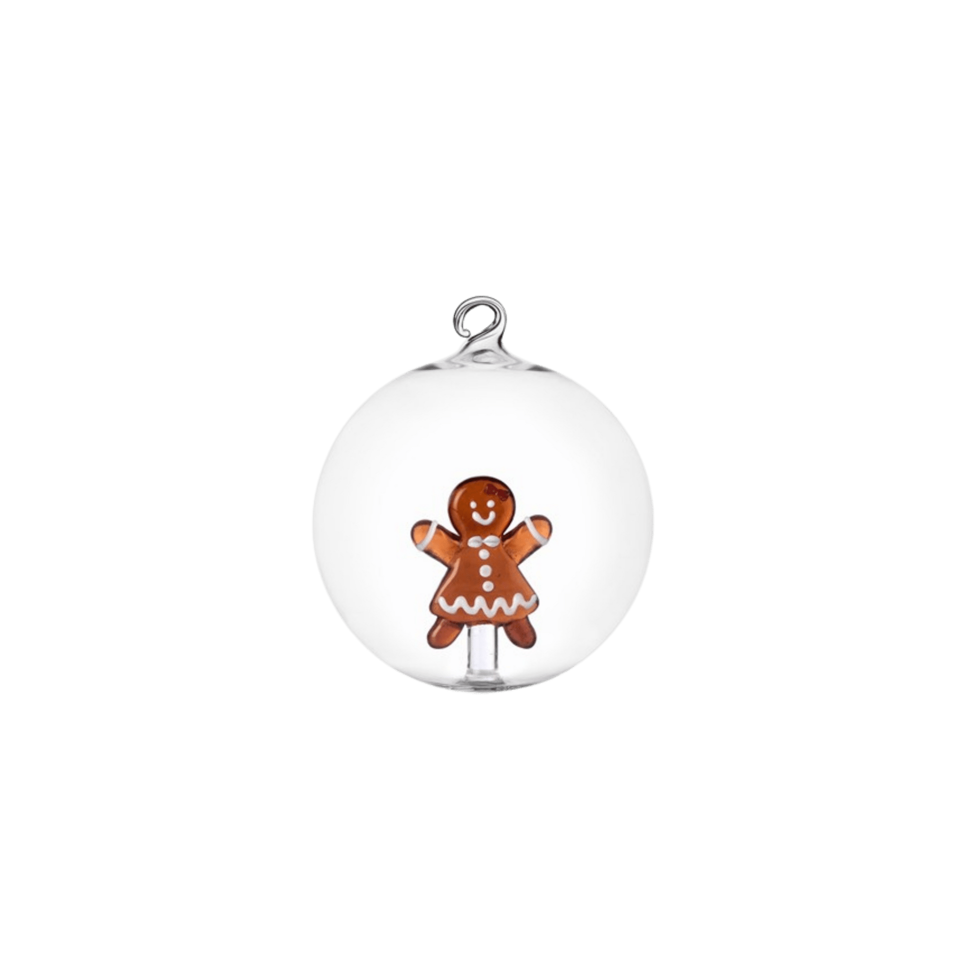 Nutcracker Mrs Gingerbread Ball Ornament - Hosted by Kelly Gaudreau