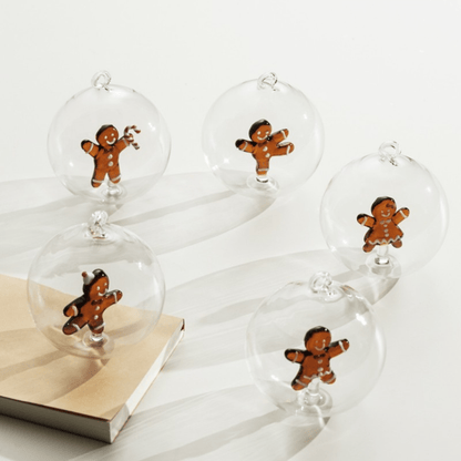 Nutcracker Mrs Gingerbread Ball Ornament - Hosted by Kelly Gaudreau