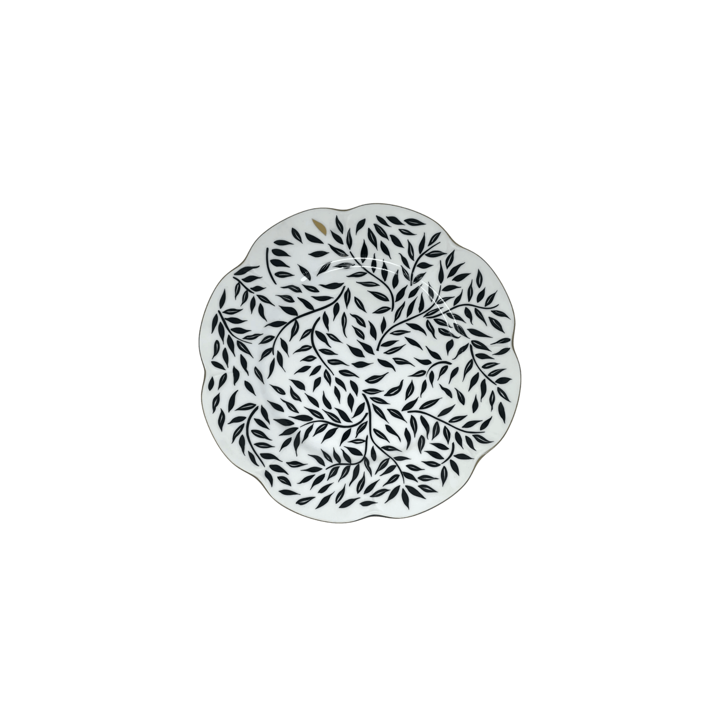 Nymphea Olivier Black Dessert Plate - Hosted by Kelly Gaudreau