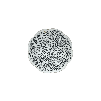 Nymphea Olivier Black Dessert Plate - Hosted by Kelly Gaudreau