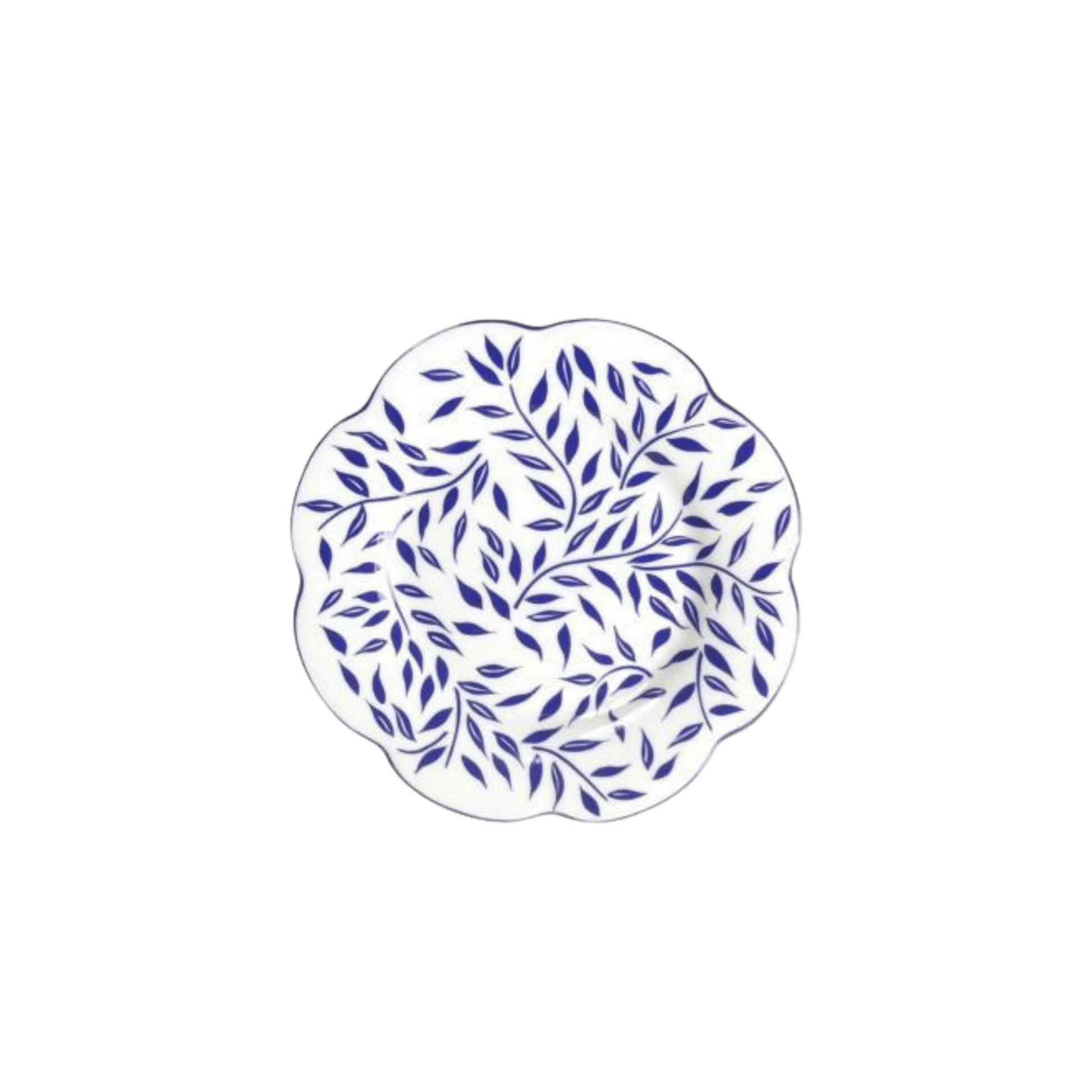 Nymphea Olivier Blue Dessert Plate - Hosted by Kelly Gaudreau