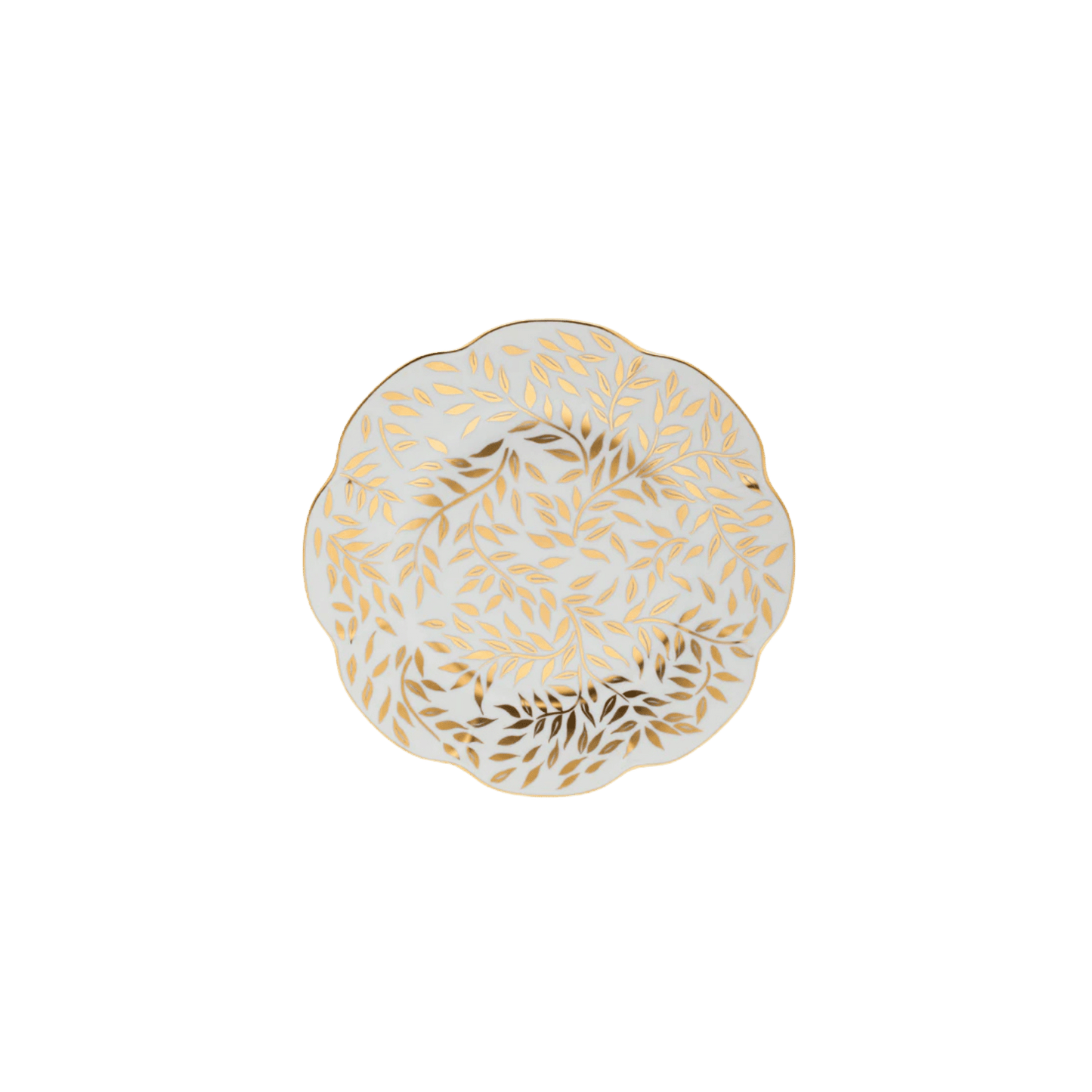 Nymphea Olivier Gold Dessert Plate - Hosted by Kelly Gaudreau