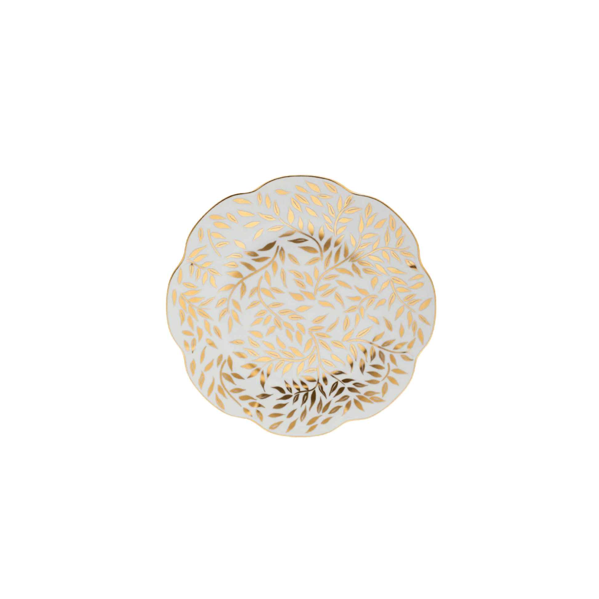 Nymphea Olivier Gold Dessert Plate - Hosted by Kelly Gaudreau