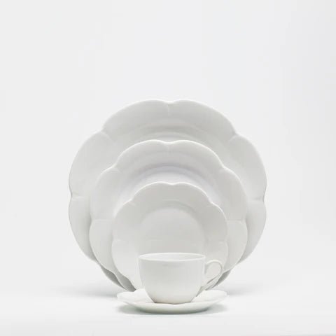 Nymphea White Deep Soup/Cereal Bowl - Hosted by Kelly Gaudreau