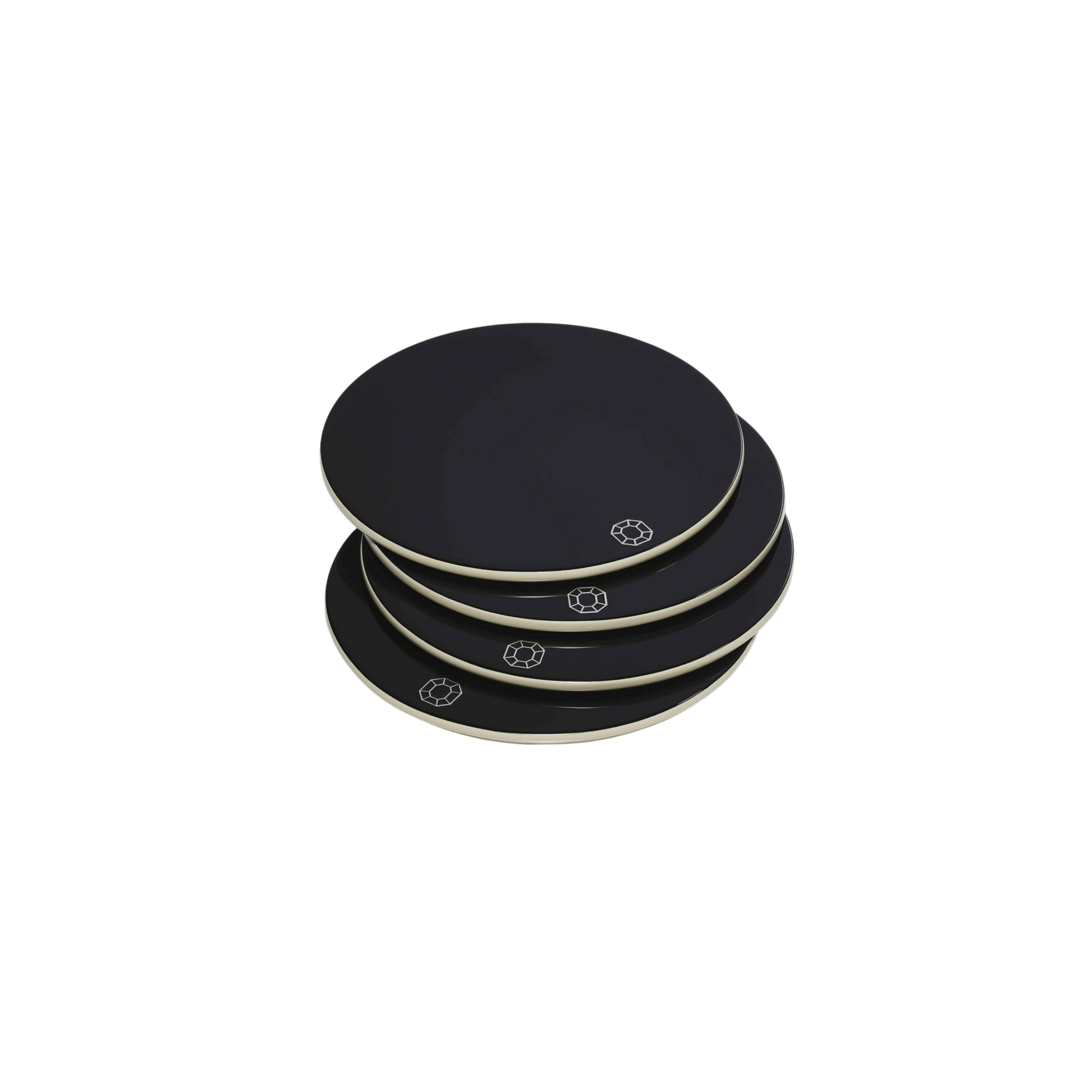 Octogone Coasters - Set of 4 - Hosted by Kelly Gaudreau