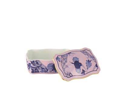 Oggetti Rectangular Box with cover - Azalea - Hosted by Kelly Gaudreau