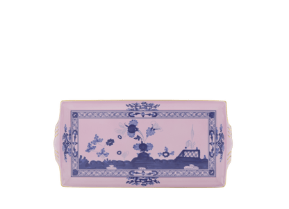 Oggetti Rectangular Tray with handles - Azalea - Hosted by Kelly Gaudreau