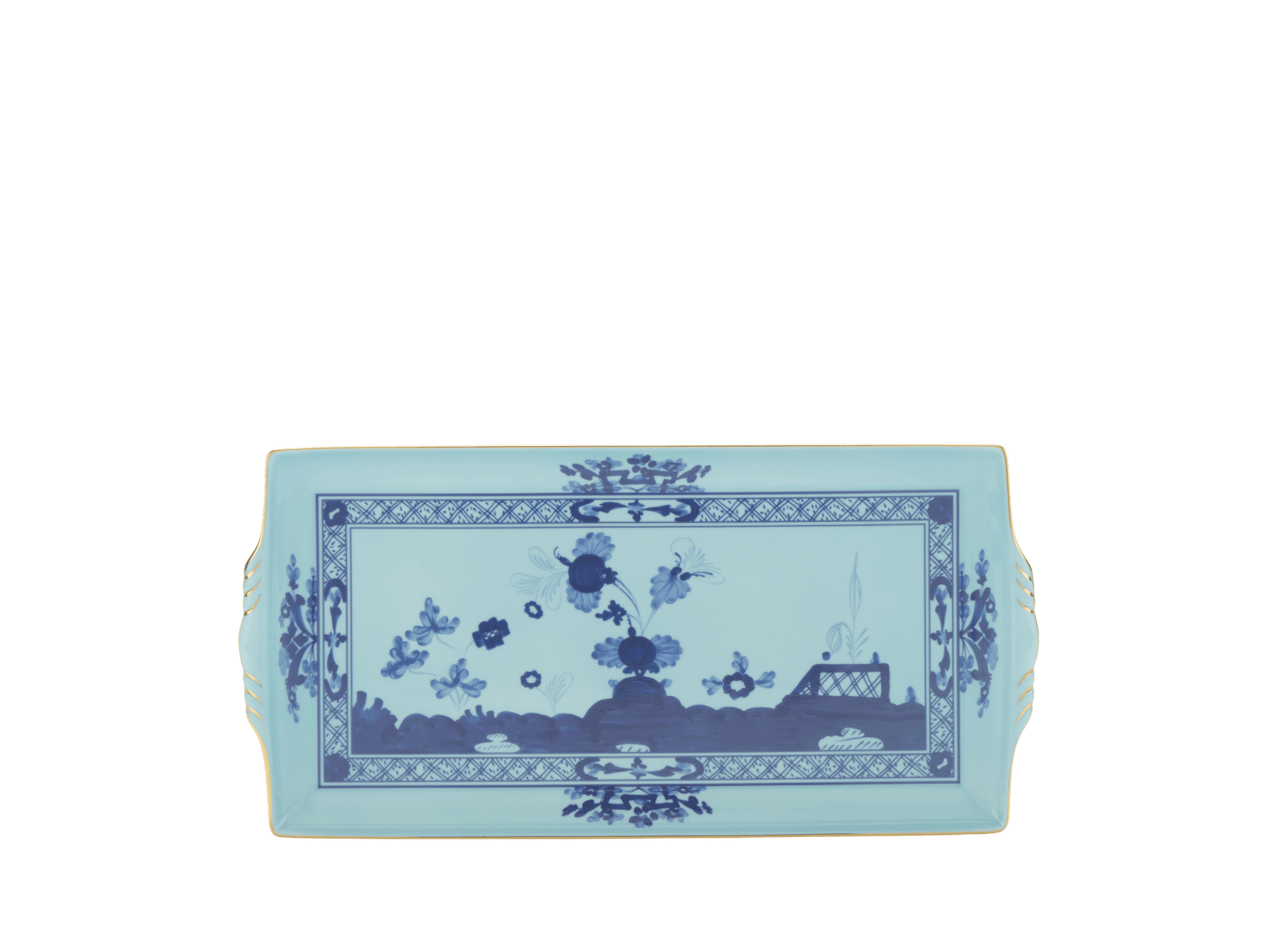 Oggetti Rectangular Tray with handles - Iris - Hosted by Kelly Gaudreau