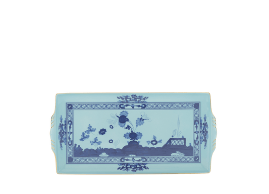 Oggetti Rectangular Tray with handles - Iris - Hosted by Kelly Gaudreau