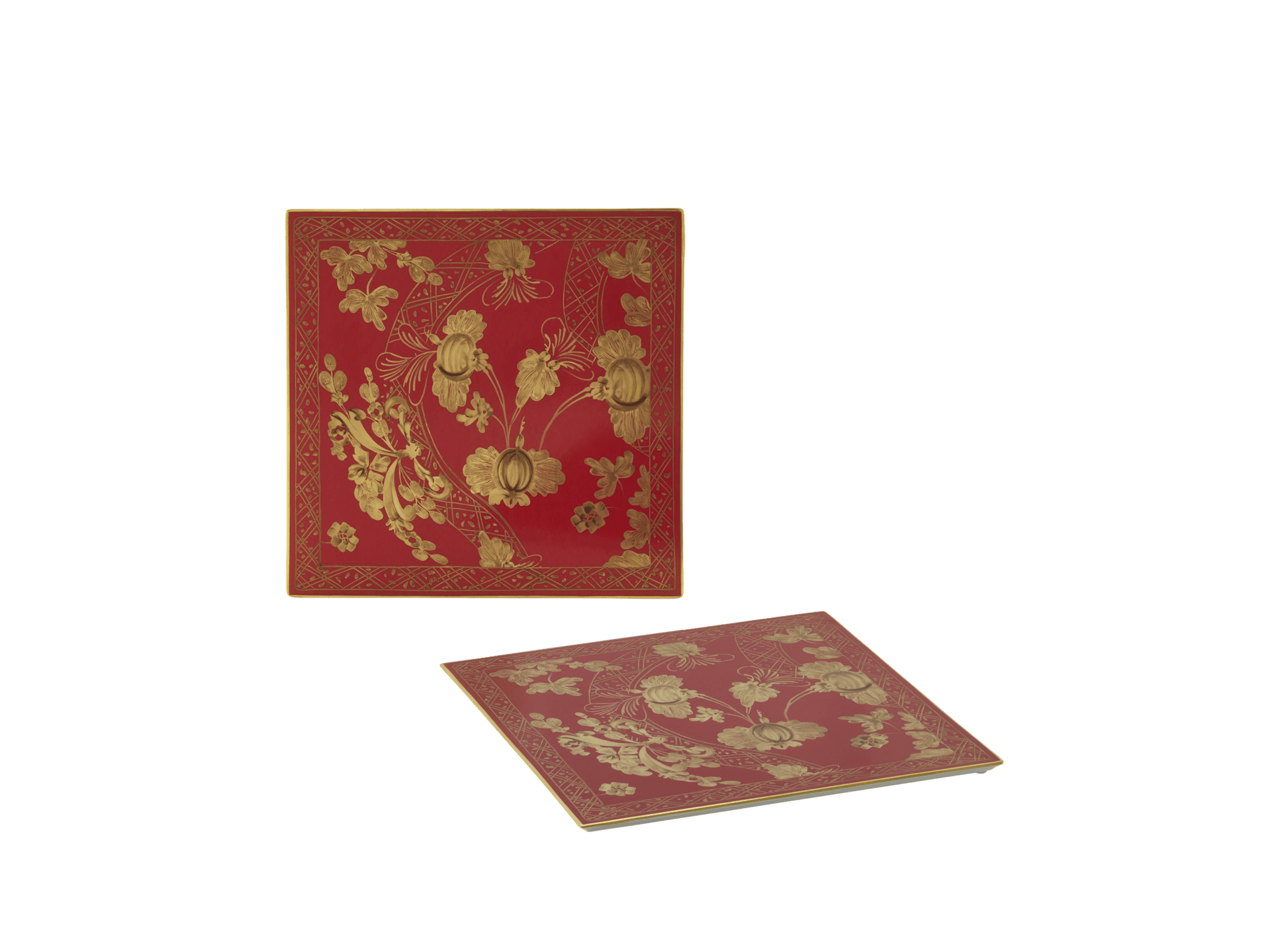 Oggetti Set of 2 Porcelain Placemates - Rubrum - Hosted by Kelly Gaudreau