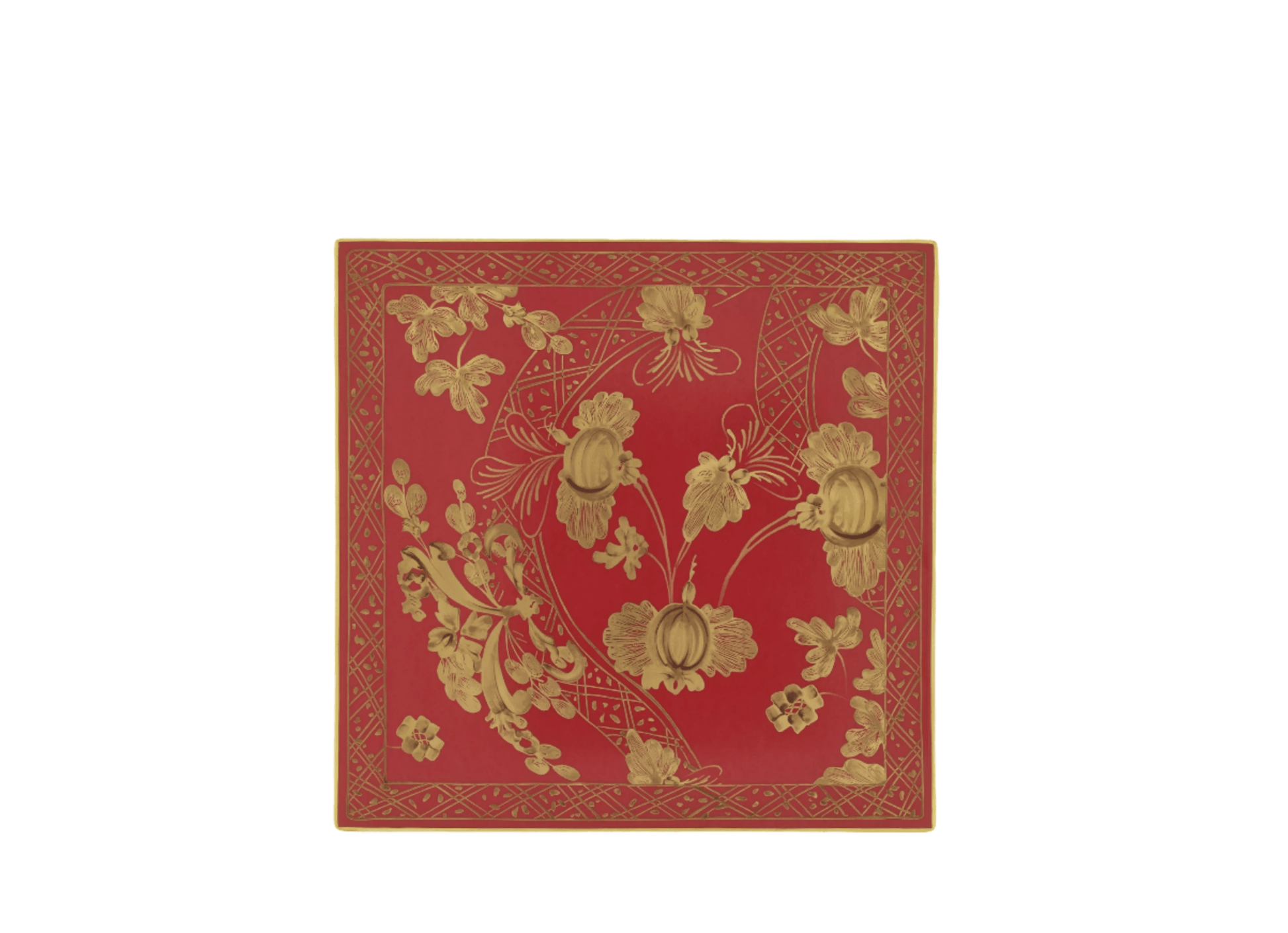 Oggetti Set of 2 Porcelain Placemates - Rubrum - Hosted by Kelly Gaudreau