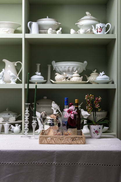 Ojete White Tablecloth - Hosted by Kelly Gaudreau