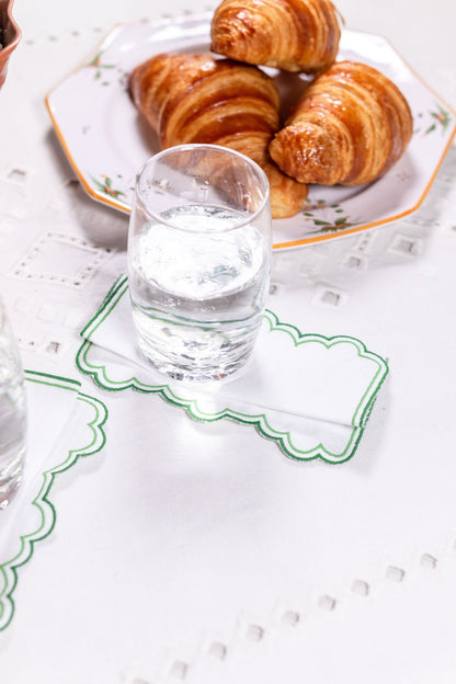 Ojete White Tablecloth - Hosted by Kelly Gaudreau