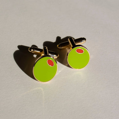 Olive Cufflinks - Hosted by Kelly Gaudreau