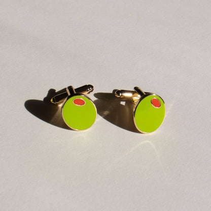 Olive Cufflinks - Hosted by Kelly Gaudreau