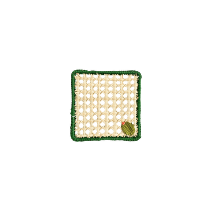 Olive Squared Coaster - Set of 4 - Hosted by Kelly Gaudreau
