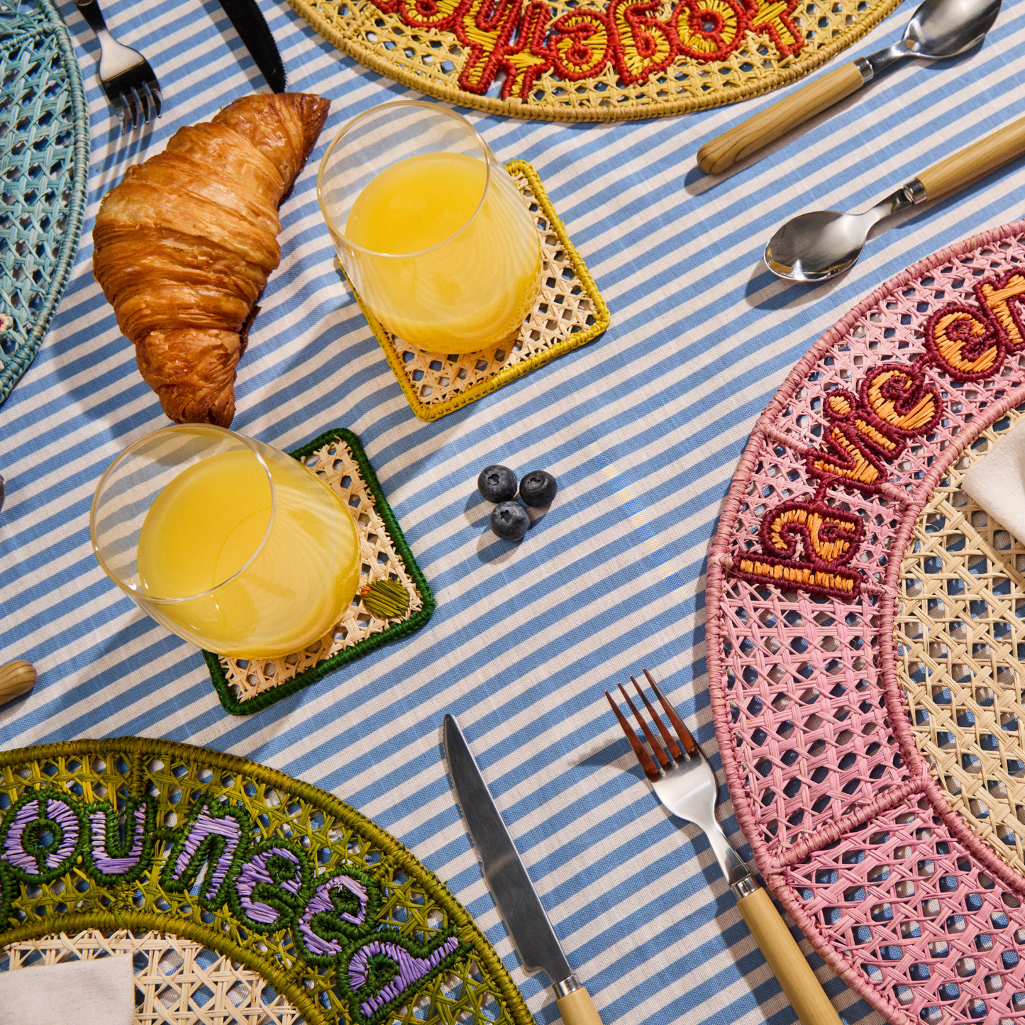 Olive Squared Coaster - Set of 4 - Hosted by Kelly Gaudreau