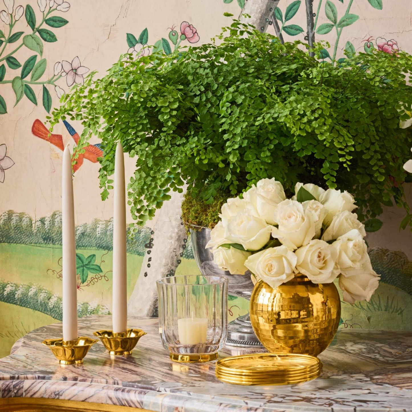 Olivia Taper Candle Holders - Set of 2 - Hosted by Kelly Gaudreau