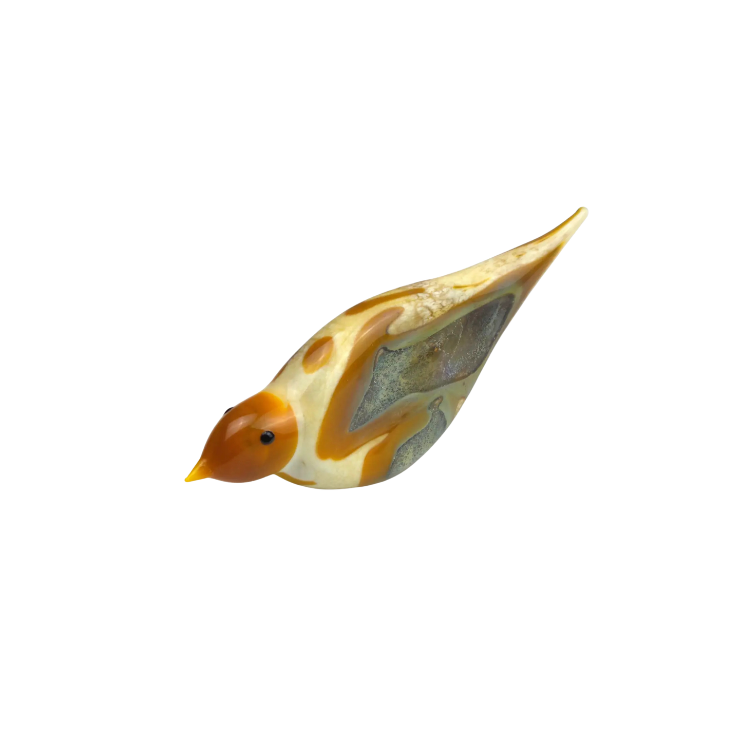 Murano Lucky Lido Bird Figurine