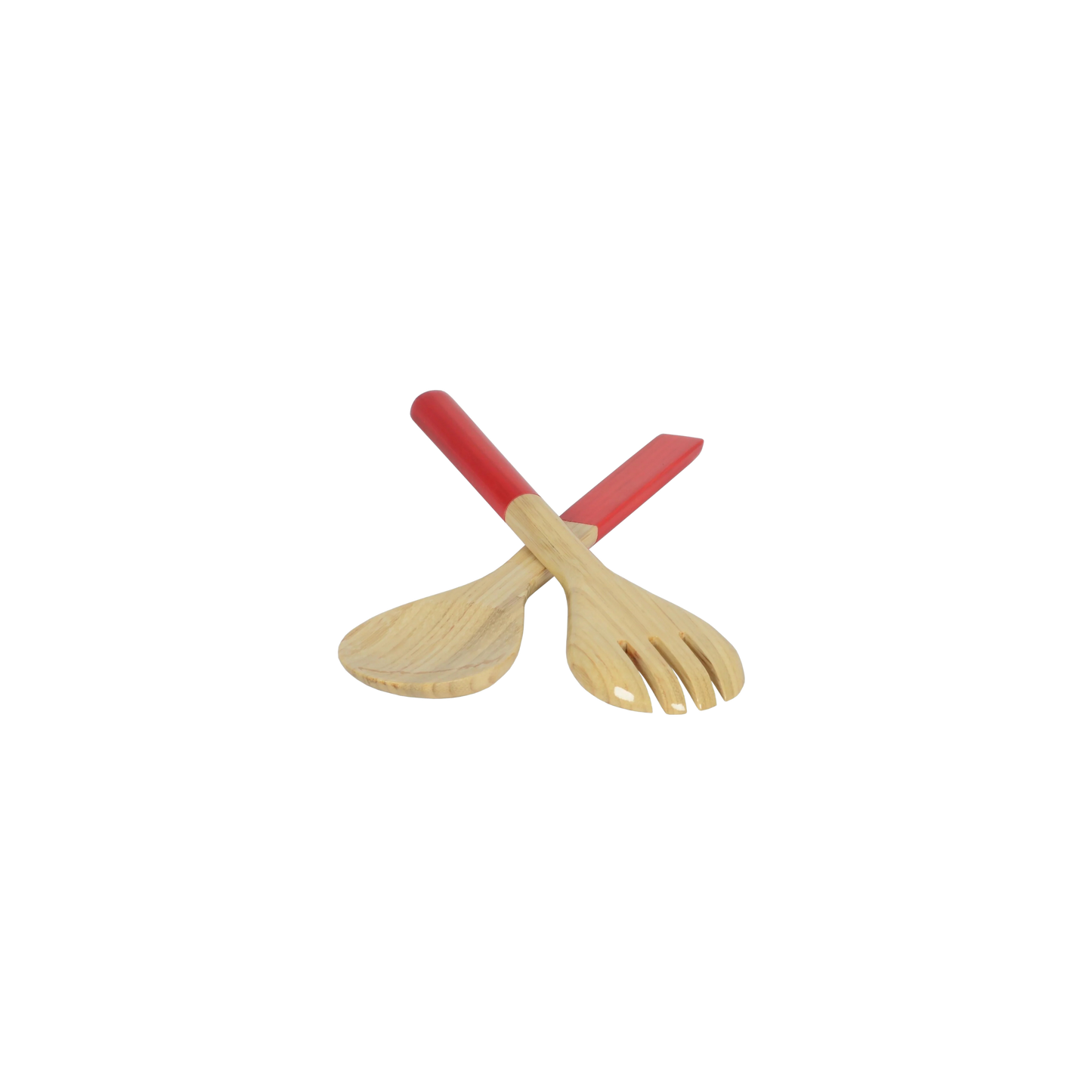 Small Bamboo Salad Servers