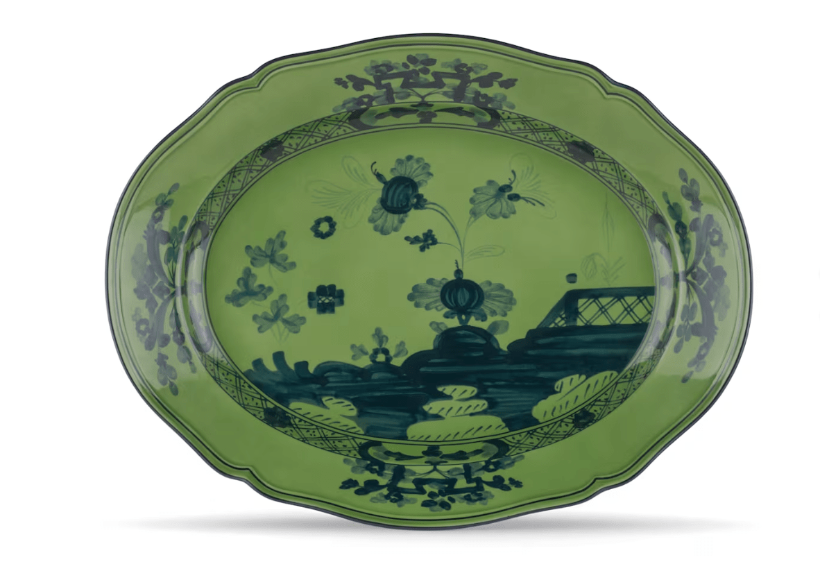 Oriente Italiano Large Oval Platter - Hosted by Kelly Gaudreau