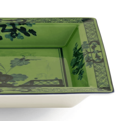 Oriente Italiano Large Square Change Tray - Malachite - Hosted by Kelly Gaudreau